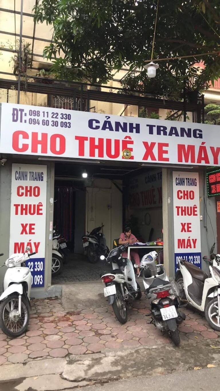 Cảnh Trang - Đơn vị cho thuê xe máy chất lượng