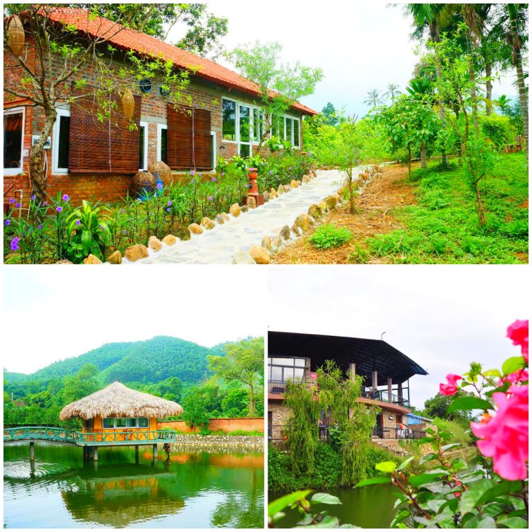 Lai Farm resort Ba Vì có bể bơi