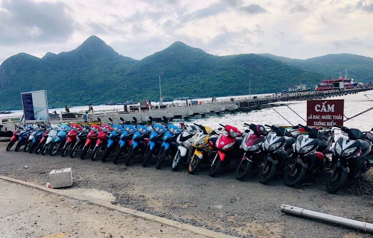 thuê xe máy Côn Đảo