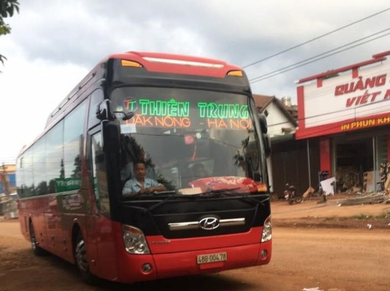 Nhà xe Thiên Trung Hà Nội - Hà Tĩnh