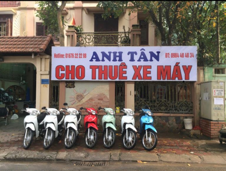 Anh Tân - Cho thuê xe máy tại Hà Đông