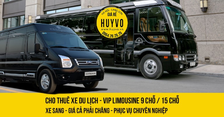 Xe Limousine đi Lạng Sơn Huy Võ