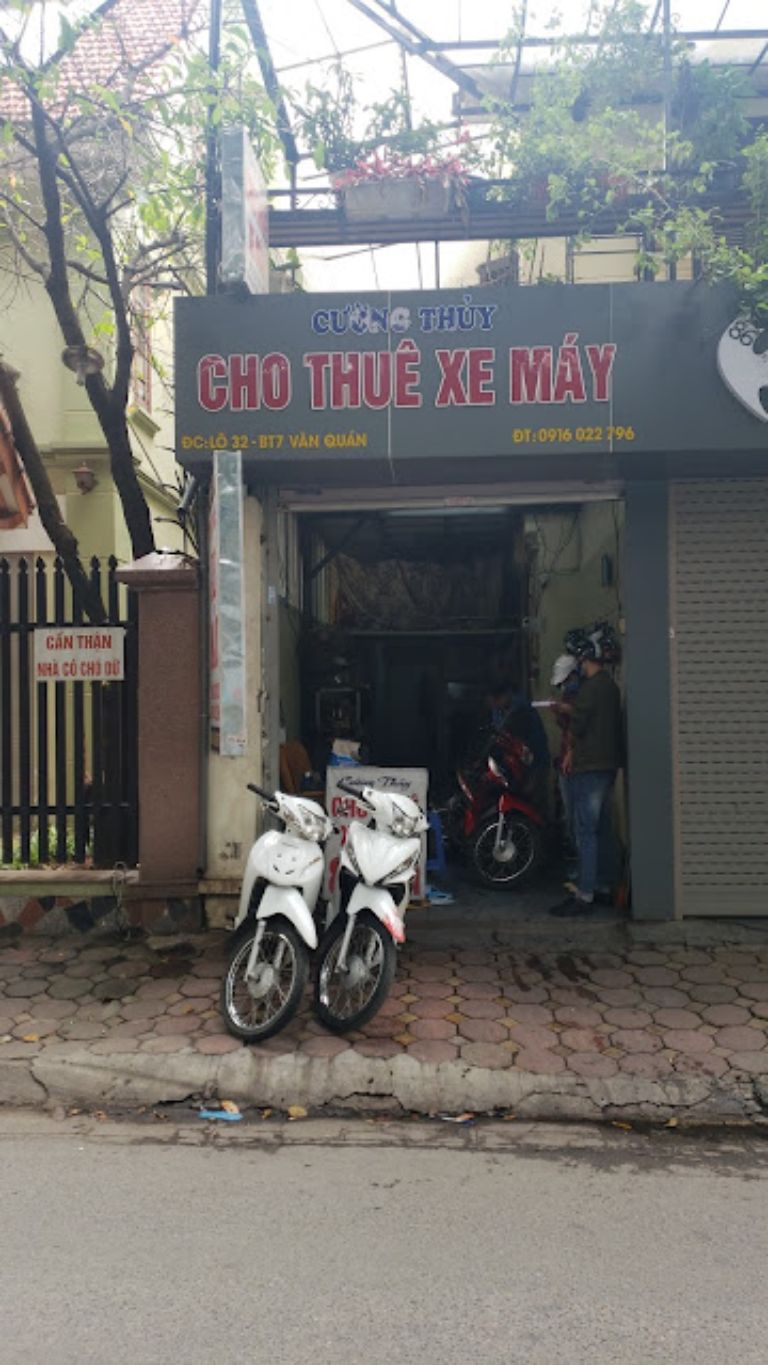 Thuê xe máy ở Hà Đông - Cường Thủy