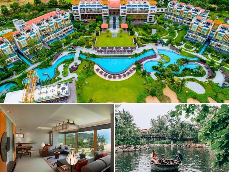 Resort Angsana Lăng Cô - Kiến trúc kết hợp màu sắc hiện đại và truyền thống