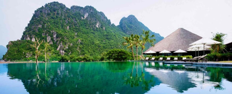 Khung cảnh đẹp như mơ tại resort Serena Kim Bôi Hòa Bình