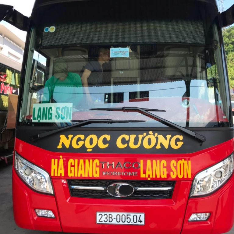 xe khách Hà Giang Lạng Sơn ngọc cường