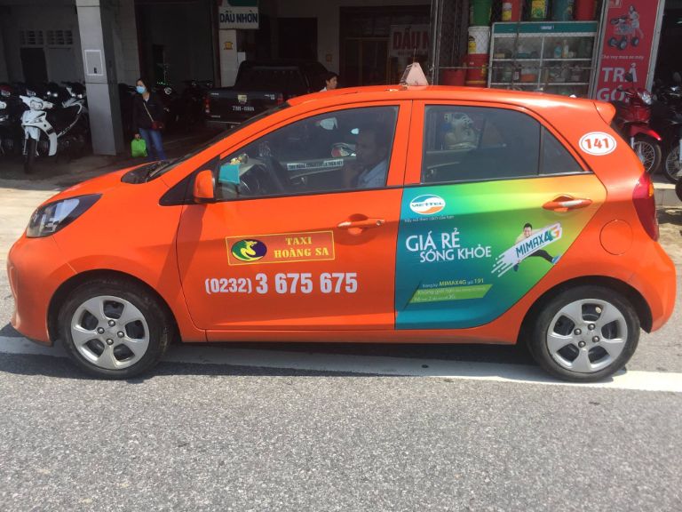 Xe taxi sân bay Đồng Hới Hoàng Sa