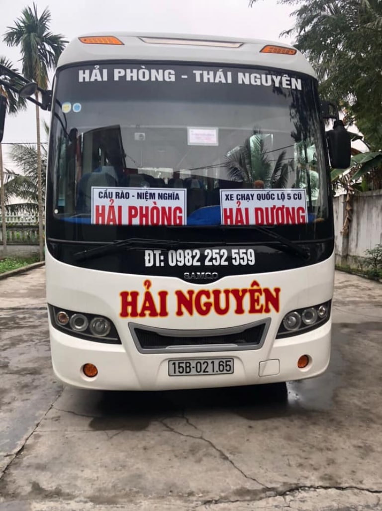 Xe Hải Nguyên từ Hải Phòng đi Thái Nguyên