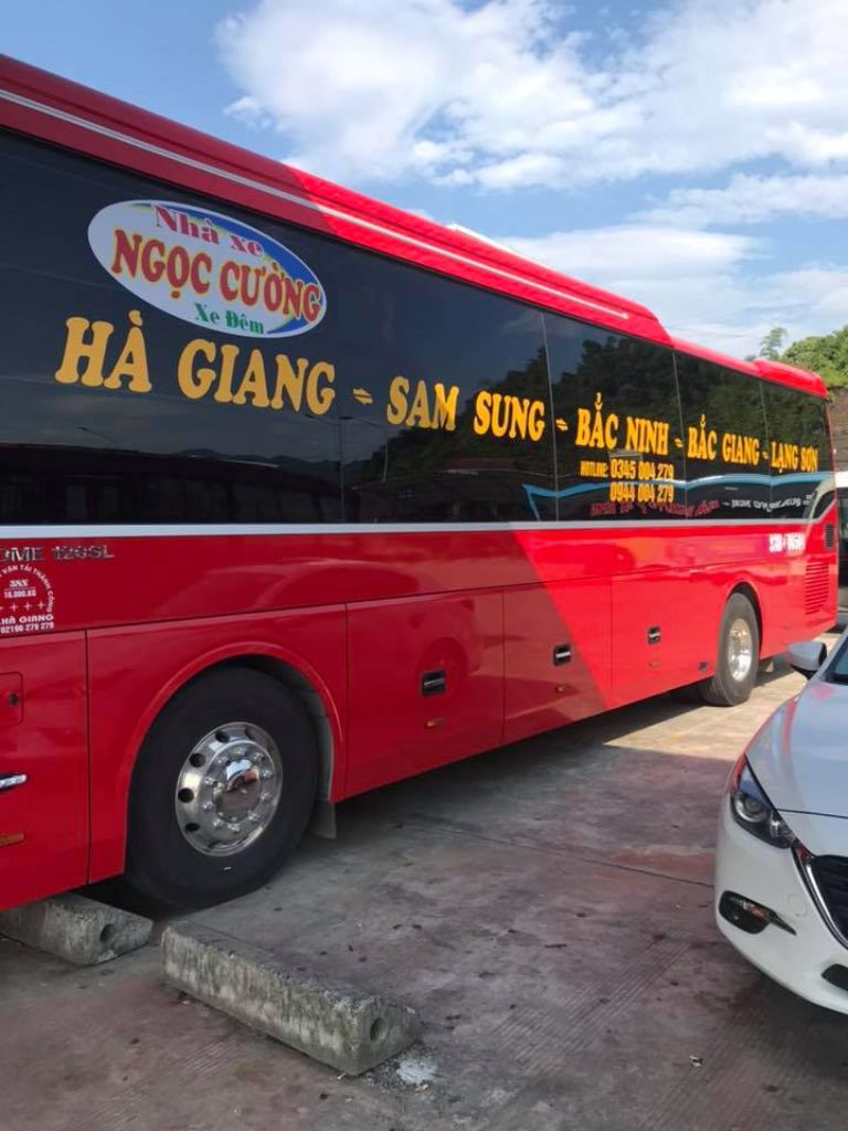 Xe khách Quảng Ninh Hà Giang