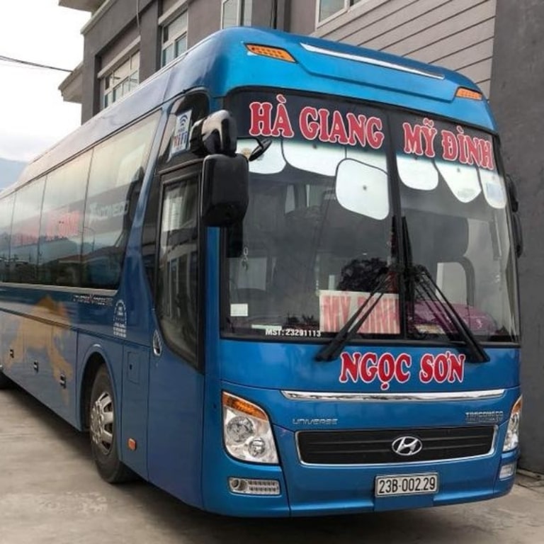 Xe Ngọc Sơn đi từ bến xe Gia Lâm đi Hà Giang