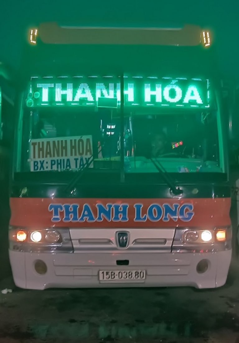 Xe khách Thanh Long hải Phòng đi Thanh Hóa