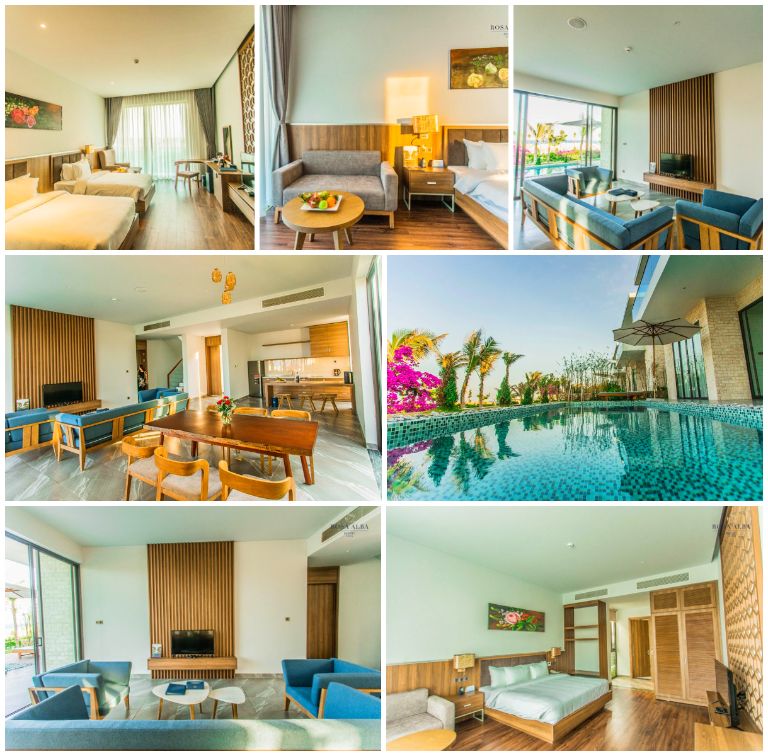 Biệt thự 3 phòng ngủ hướng biển tại resort Rosa Alba