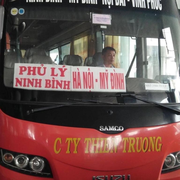 Nhà xe Thiên Trường (Vĩnh Yên) Ninh Bình - Hà Nam