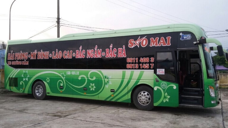 Xe khách Sao Mai Hải Phòng Sapa