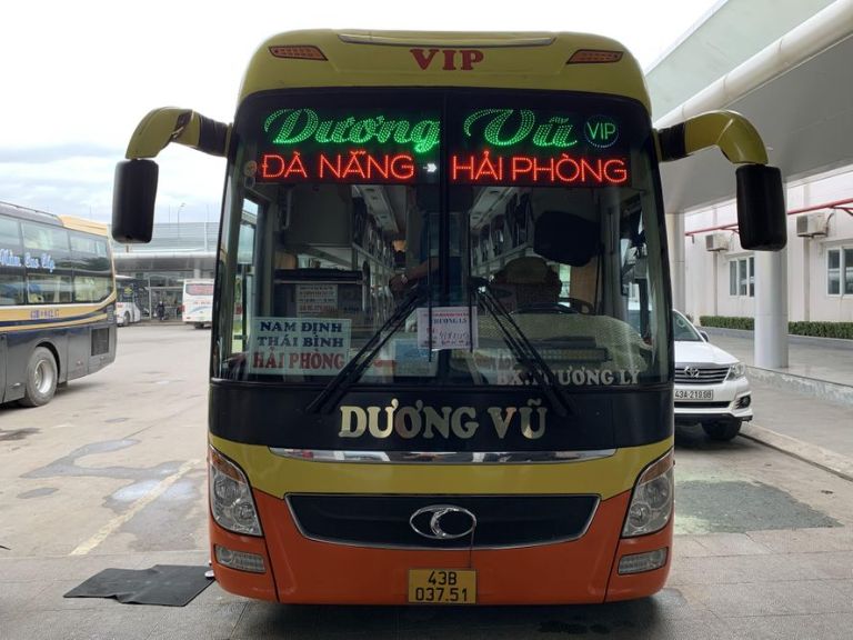 Dương Vũ là một đơn vị xe khách Đà Nẵng Hải Phòng có chất lượng dịch vụ được xếp hạng ở mức cao