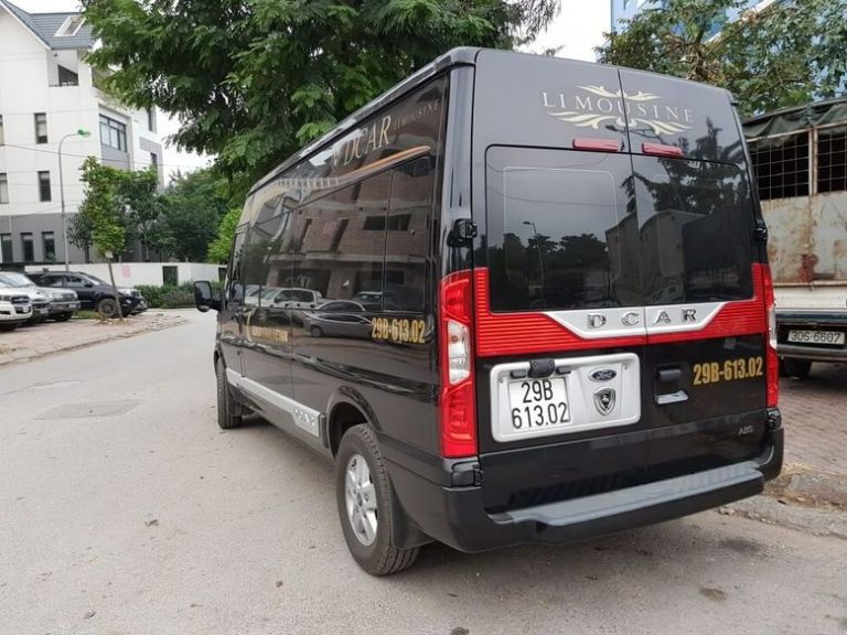 Xe limousine Hải Phòng Ninh Bình. 