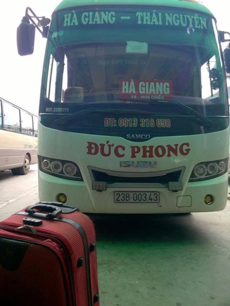 xe khách Hà Giang - Thái Nguyên