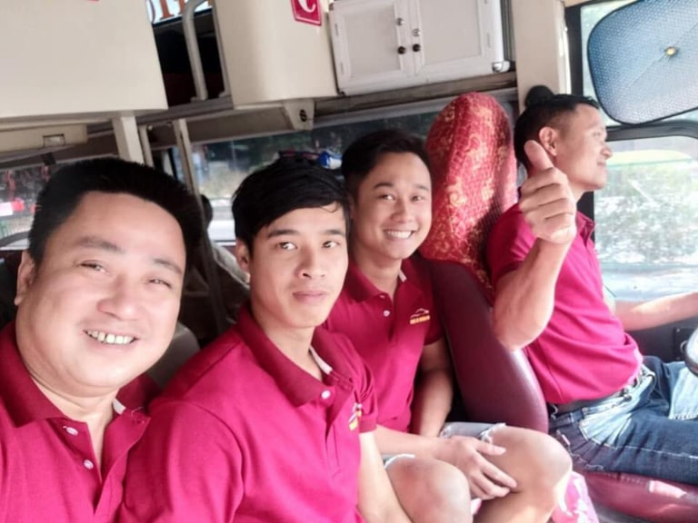 Đội ngũ nhân viên thân thiện cảu Quảng Anh