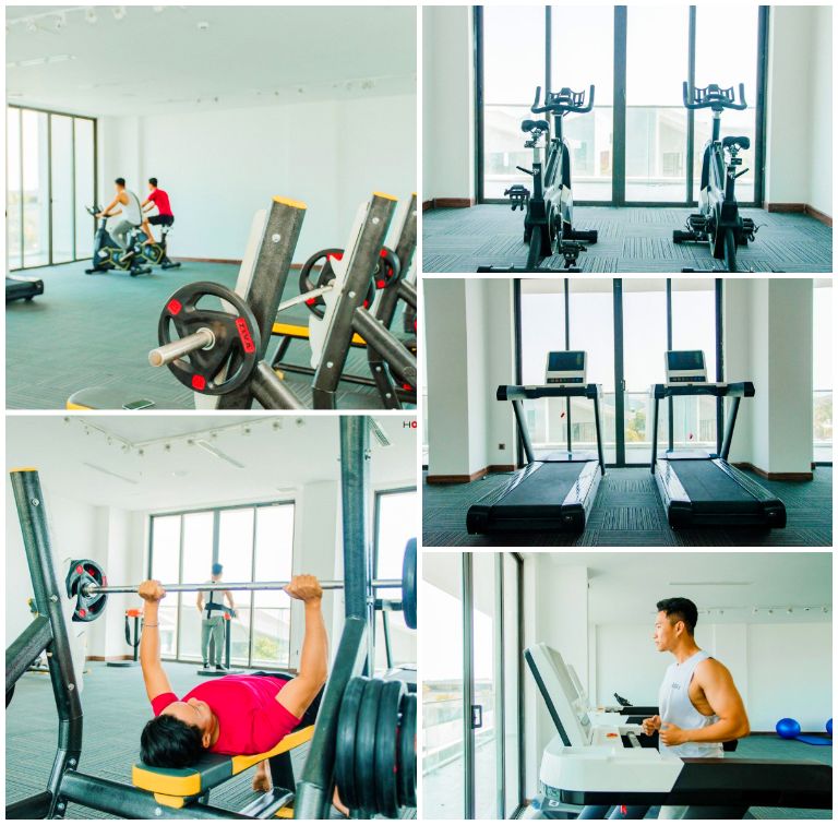 Khu vận động - Phòng tập gym