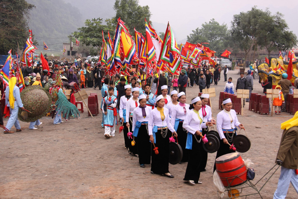 Lễ hội cầu an bản Mường.