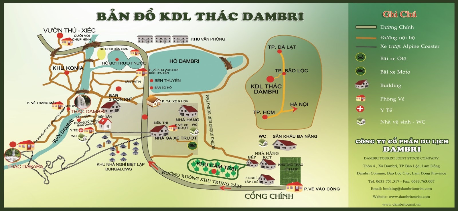 thuyet minh ve thac dambri o da lat