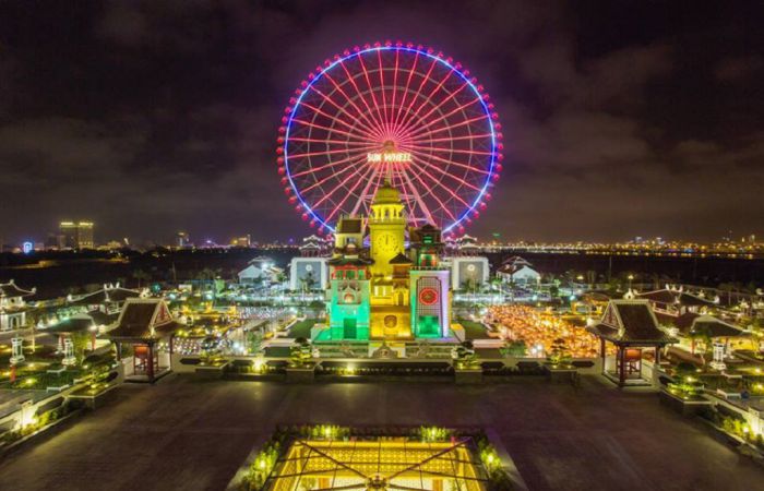 vong quay mat troi sun wheel da nang