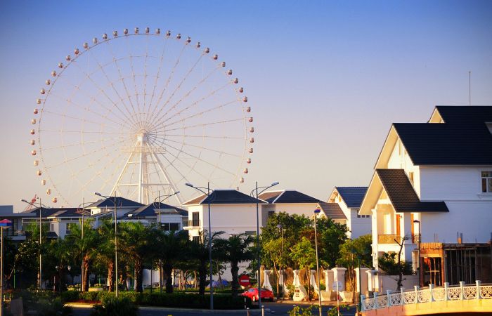 vong quay mat troi sun wheel da nang