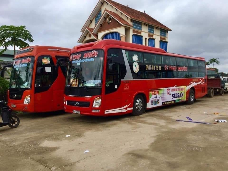 Nhà xe Thọ Mười tuyến xe Quảng Bình đi Sài Gòn