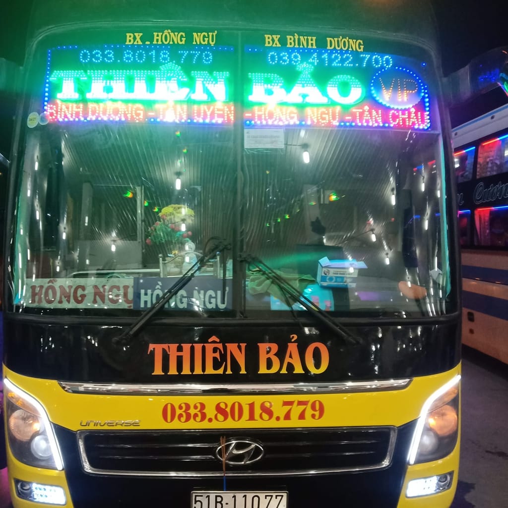 Nhà xe Thiên Bảo từ Đồng Tháp đi Sài Gòn
